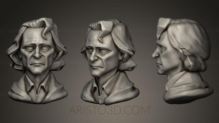 Busts and bas-reliefs of famous people (BUSTC_0309) 3D model for CNC machine
